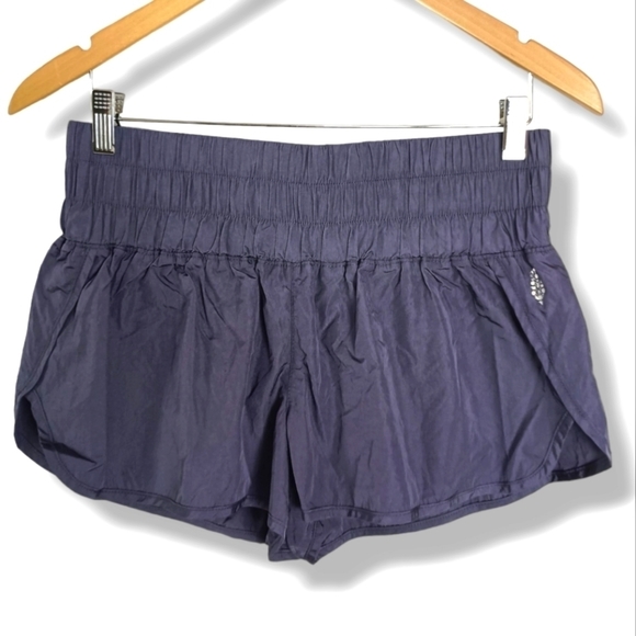 NWOT Free People "The Way Home" Running Shorts in Purple - Picture 5 of 7